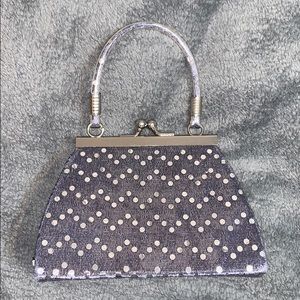 Mini sequence handbag
